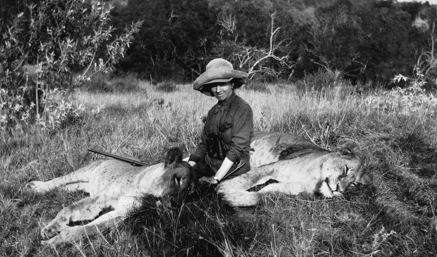 Karen Blixen på safari i 1914. Foto: Det Kongelige Bibliotek 